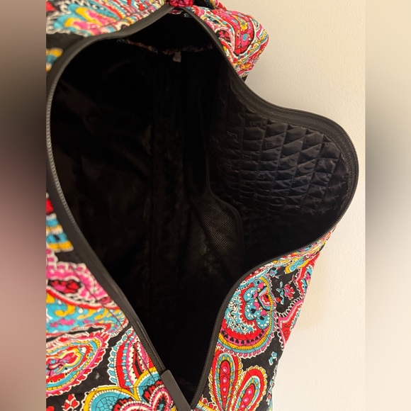 Vera Bradley PARISIAN PAISLEY Large Duffle Bag - Picture 7 of 7